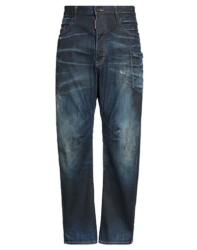 DSQUARED2 Denim trousers Blue 98% Cotton, 2% Elastane