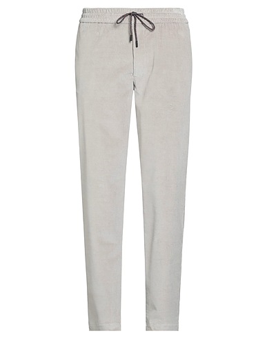 SEASE Pantalone Grigio chiaro 98% Cotone, 2% Elastan