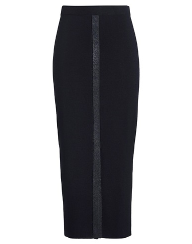 DOROTHEE SCHUMACHER Midi skirt Midnight blue 78% Virgin Wool, 19% Polyamide, 3% Elastane