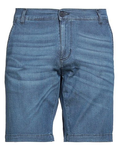 KARL LAGERFELD Denim shorts Blue 98% Cotton, 2% Elastane