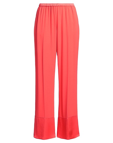 FORTE_FORTE Pantalone Corallo 74% Acetato, 26% Viscosa