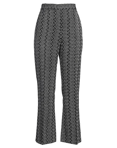 MISSONI Casual pants Silver 76% Viscose, 13% Metallic fiber, 11% Polyamide