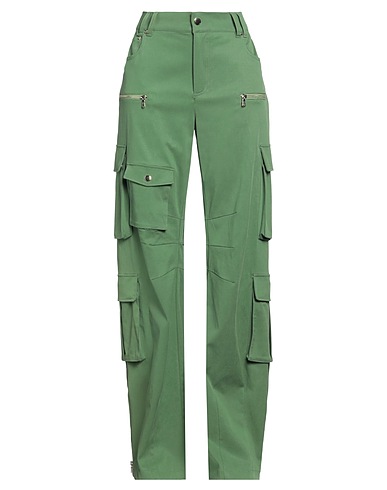 ALICE + OLIVIA Casual pants Green 56% Lyocell, 41% Cotton, 3% Elastane