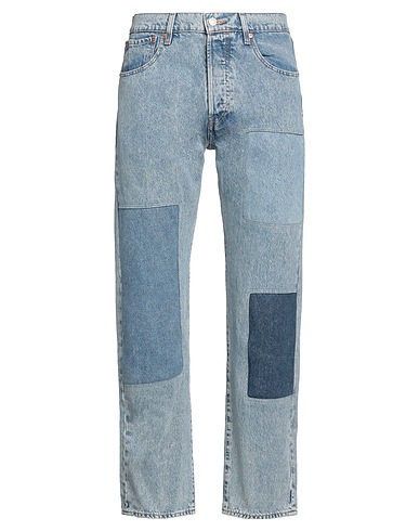 LEVI'S Denim trousers Blue 83% Cotton, 15% Polyamide, 2% Elastane