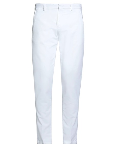 PT Torino Casual trouser White 54% Cotton, 43% Lyocell, 3% Elastane