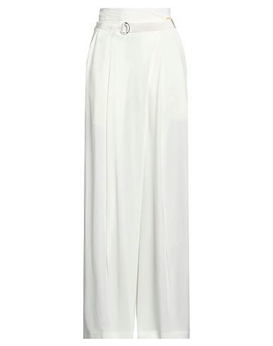 HIGH Casual pants Off white 100% Rayon