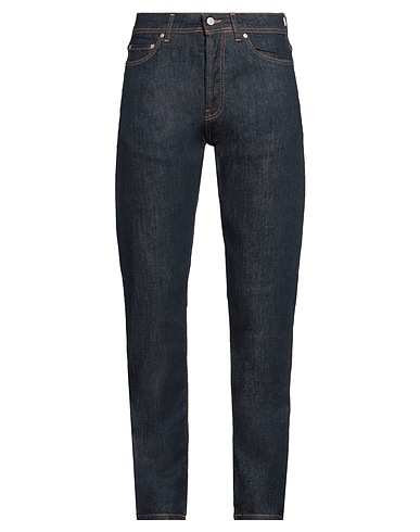 LIU •JO MAN Denim trousers Blue 87% Cotton, 11% Polyester, 2% Elastane