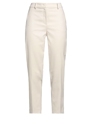 PENNYBLACK Casual trouser Cream 66% Polyester, 32% Viscose, 2% Elastane