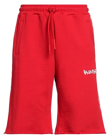 DISCLAIMER Shorts & Bermuda Red 100% Cotton