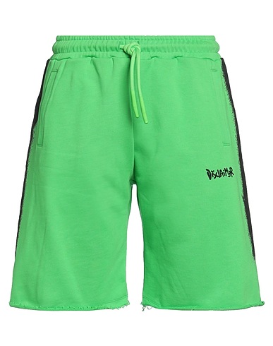DISCLAIMER Shorts & Bermuda Green 100% Cotton