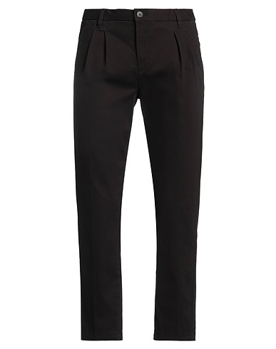 BERNA Pantalone Nero 98% Cotone, 2% Elastan