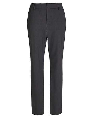 BRUNELLO CUCINELLI Casual pants Charcoal 75% Virgin Wool, 23% Polyamide, 2% Elastane, Brass