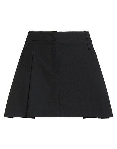 PINKO Mini skirt Black 72% Polyester, 23% Viscose, 5% Elastane