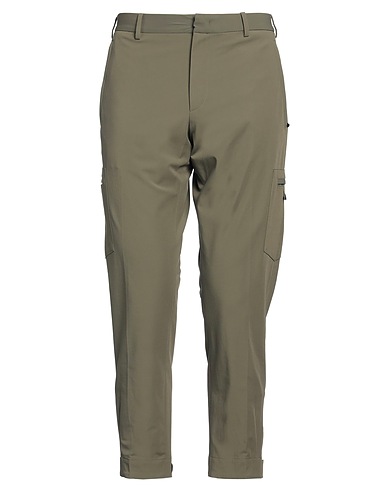 PT Torino Casual trouser Military green 48% Cotton, 46% Polyamide, 6% Elastane