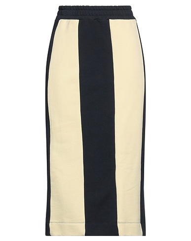 SUNNEI Midi skirt Midnight blue 100% Cotton