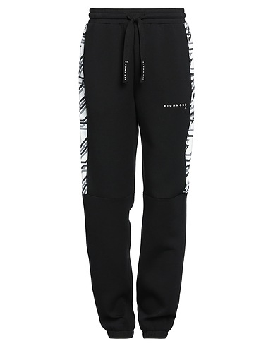 RICHMOND X Casual pants Black 80% Viscose, 14% Nylon, 6% Elastane