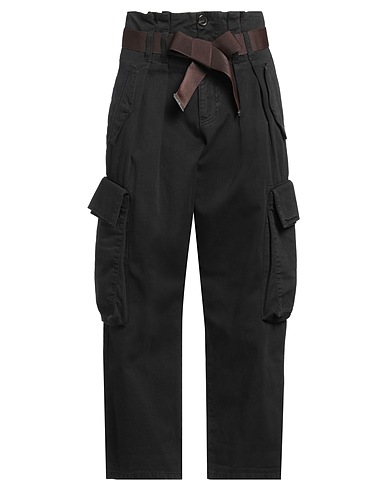 PINKO Casual trouser DENIM Black 100% Cotton