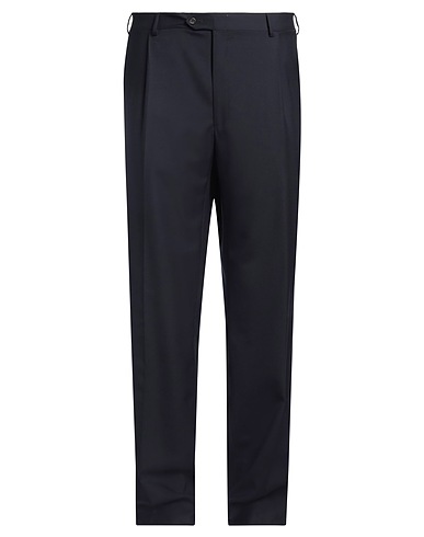 CORNELIANI Casual pants Midnight blue 100% Virgin Wool