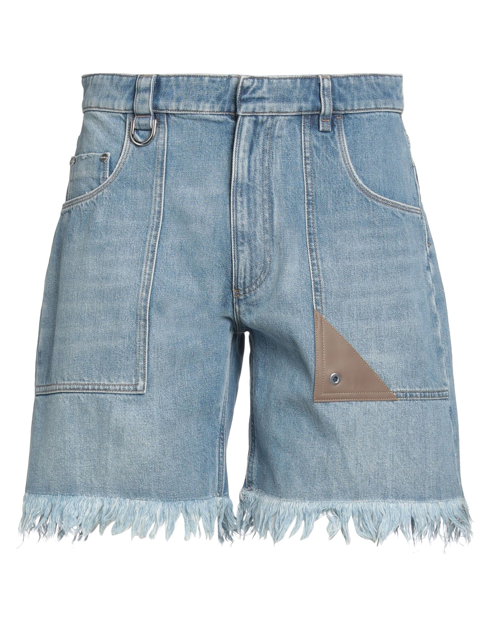 FENDI | Blue Men's Denim Shorts | YOOX
