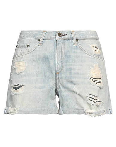 RAG & BONE Denim shorts Blue 100% Cotton