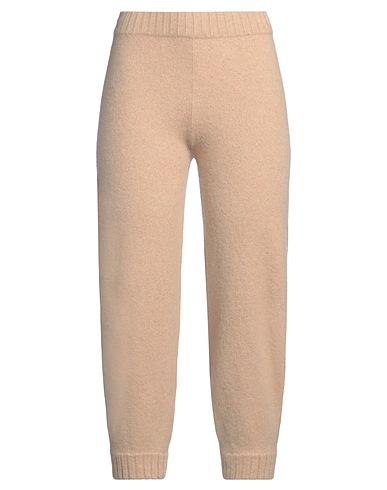 MALO Casual pants Beige 100% Cashmere