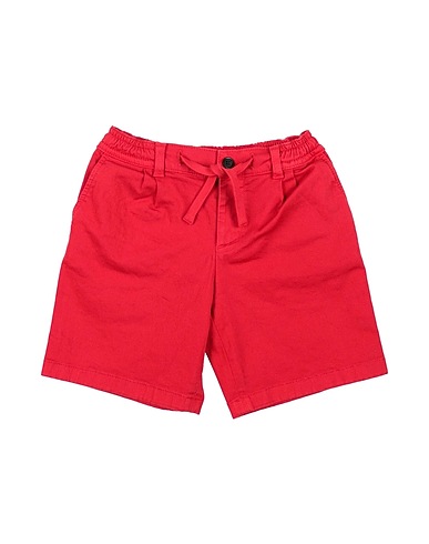 DOLCE&GABBANA Shorts & Bermudas Rot 98% Baumwolle, 2% Elastan
