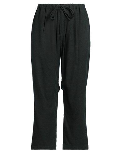 MASSIMO ALBA Casual trouser Dark green 51% Cotton, 49% Cashmere