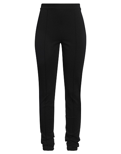 MAX MARA パンツ ブラック ナイロン 88% / ポリウレタン 12%
