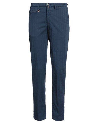 BARBATI Pantalone Blu navy 98% Cotone, 2% Elastan