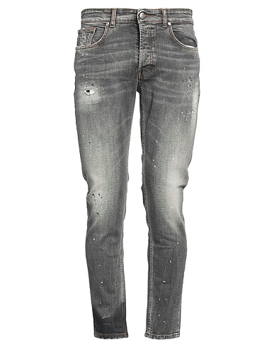 JOHN RICHMOND Denim trousers Black 98% Cotton, 2% Elastane