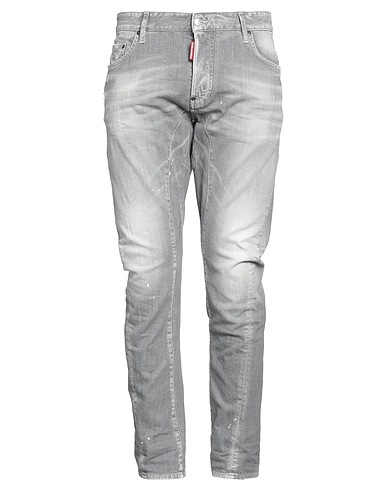 DSQUARED2 Pantaloni jeans Grigio 98% Cotone, 2% Elastan