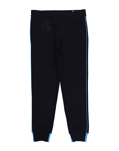 MONCLER Casual trouser Navy blue 100% Cotton