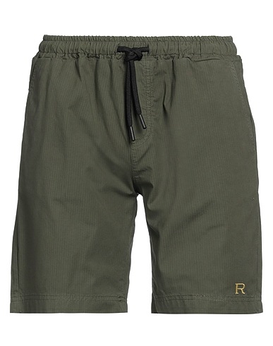 REFRIGIWEAR Shorts & Bermuda Military green 100% Cotton
