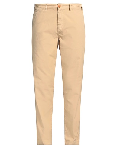 BARBOUR Casual trouser Beige 100% Cotton, Elastane