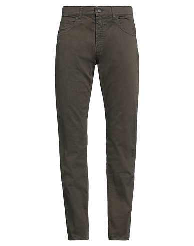 BARBOUR Casual trouser Military green 98% Cotton, 2% Lycra®