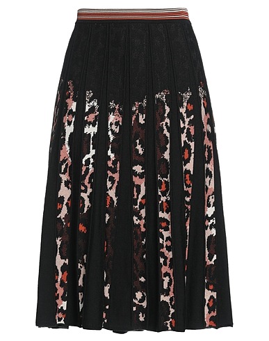 DIANE VON FURSTENBERG Midi skirt Black 30% Acrylic, 27% Wool, 22% Viscose, 14% Nylon, 7% Synthetic fibers