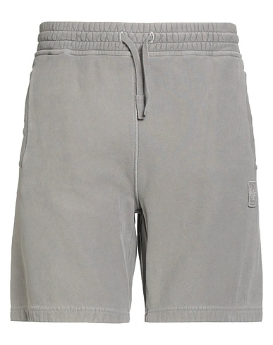 BELSTAFF Shorts & Bermuda Grey 100% Cotton, Elastane