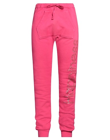 HAPPINESS Casual trouser Fuchsia 100% Cotton