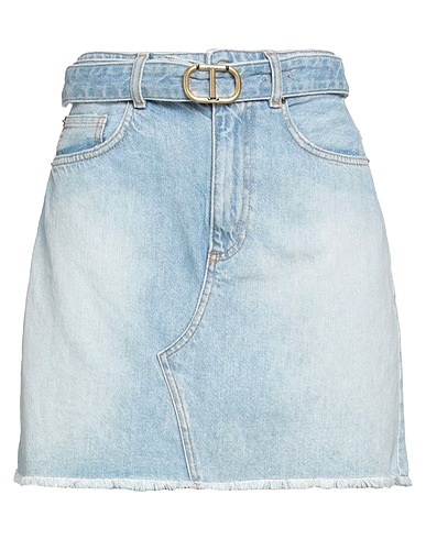 TWINSET Jupe en jean 100% Coton