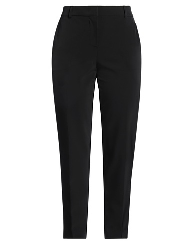 BOUTIQUE MOSCHINO Casual pants Black 90% Polyester, 10% Elastane