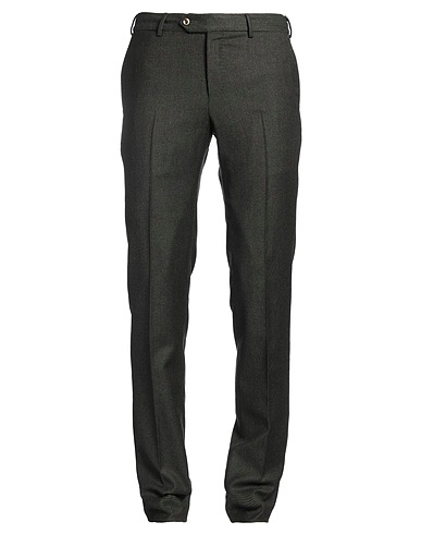 PT Torino Casual trouser Dark green 100% Virgin Wool