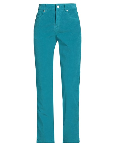 PT Torino Casual trouser Turquoise 97% Cotton, 3% Elastane