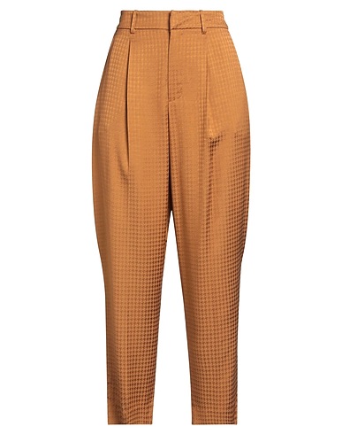 PT Torino Casual trouser Camel 100% Viscose
