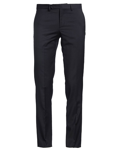 TOMBOLINI Casual pants Midnight blue 100% Virgin Wool