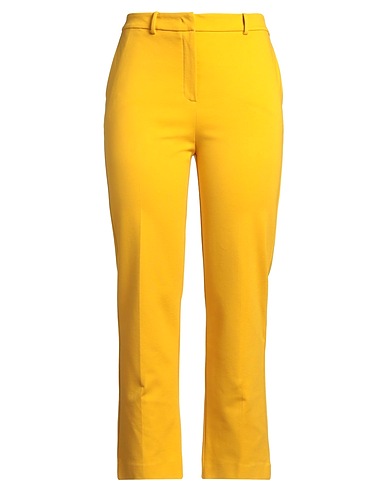 HANITA Pantalone Giallo ocra 65% Viscosa, 30% Nylon, 5% Elastan