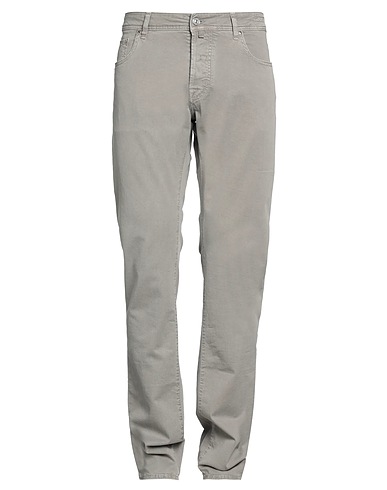 JACOB COHЁN Casual trouser Grey 55% Cotton, 42% Lyocell, 3% Elastane, Polyester