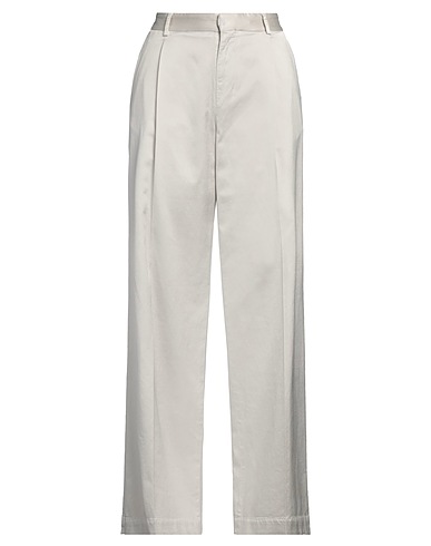 CELLAR DOOR Pantalone Grigio chiaro 59% Cotone, 37% Viscosa, 4% Elastan