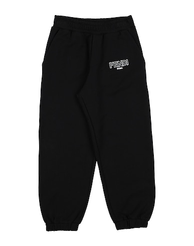 FENDI Sweatpants NERO 100% Cotton, Polyester