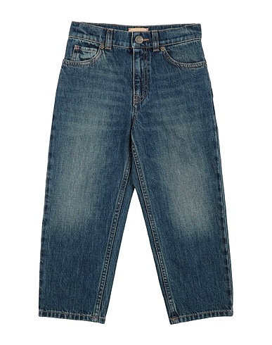 GUCCI Pantaloni jeans Blu 100% Cotone, Pelle di vitello