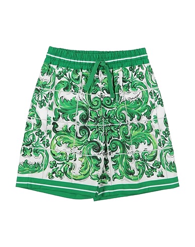 DOLCE&GABBANA Shorts & Bermuda Green 100% Cotton